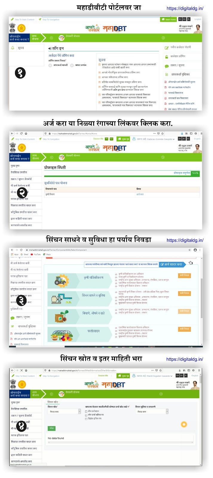 Drip irrigation subsidy in Maharashtra sprinkler subsidy Digital DG